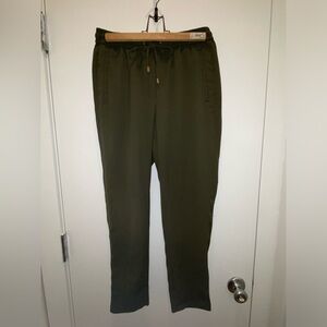H&M olive green pants - size 6
